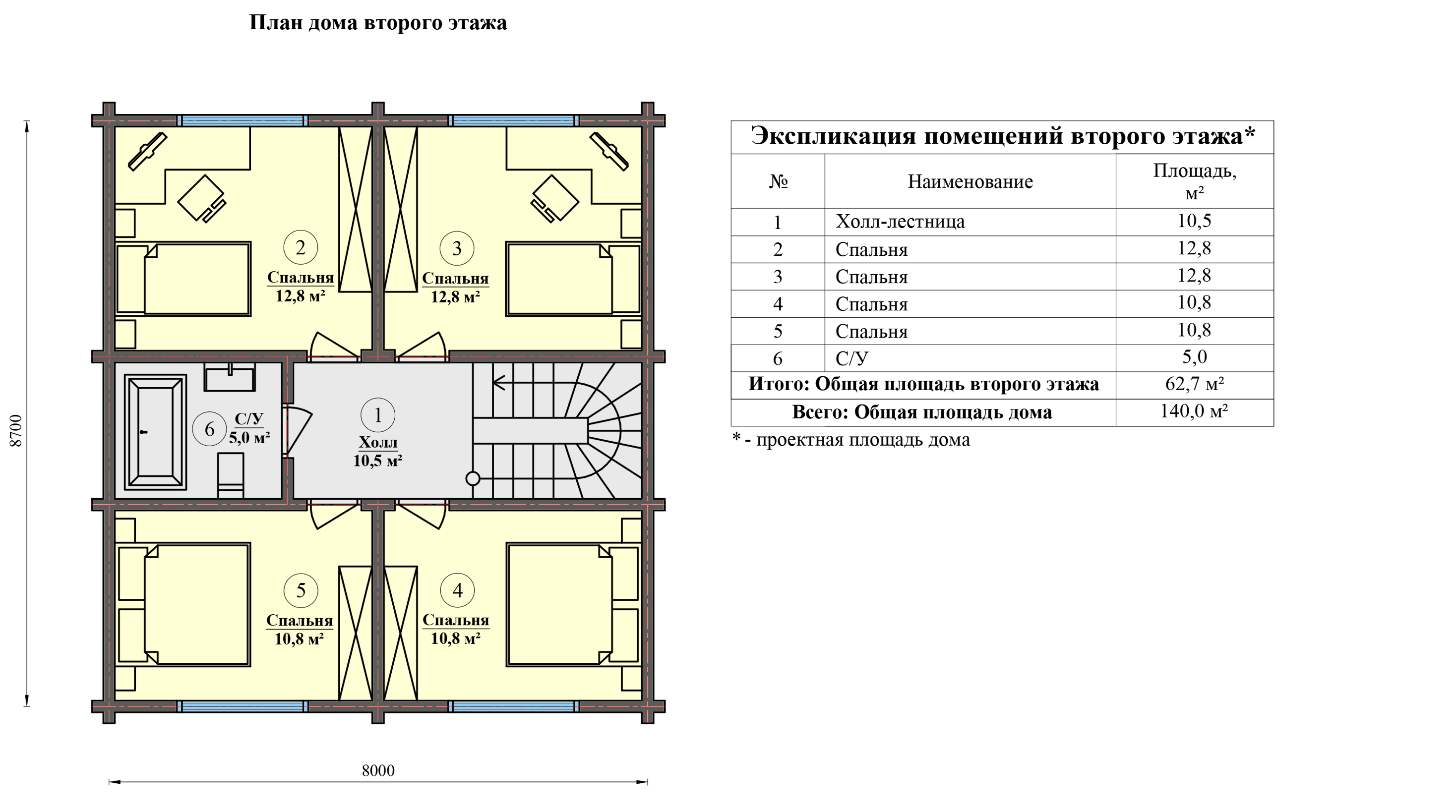 Проект дома 627